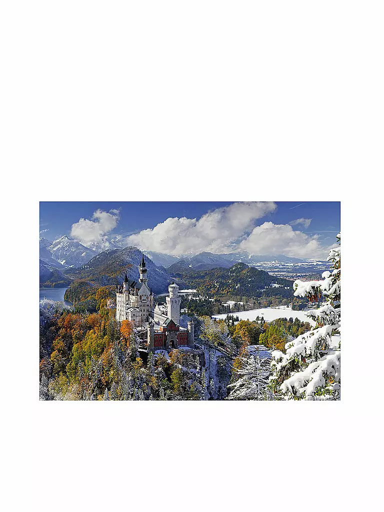 RAVENSBURGER | Puzzle - Schloß im Winter - 3000 Teile | transparent