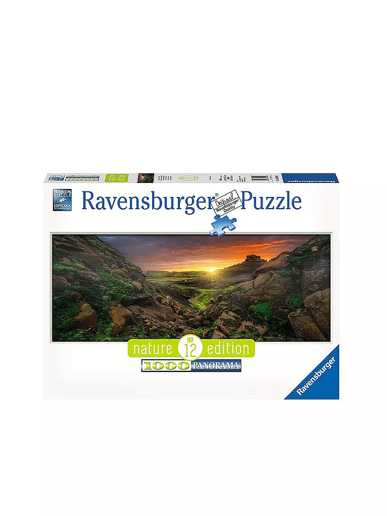 RAVENSBURGER | Puzzle - Sonne über Island - 1000 Teile | keine Farbe