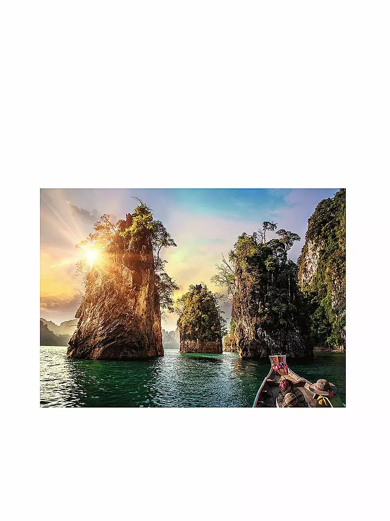 RAVENSBURGER | Puzzle - Three rocks in Cheow Thailand - 1000 Teile | transparent