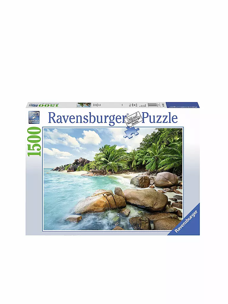 RAVENSBURGER | Puzzle - Traumhafter  Strand 1500 Teile | transparent