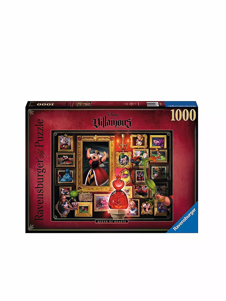 RAVENSBURGER | Puzzle - Villainous Queen of Hearts - 1000 Teile | keine Farbe