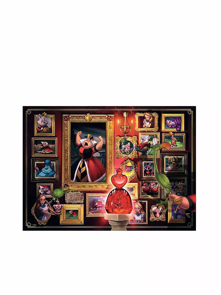 RAVENSBURGER | Puzzle - Villainous Queen of Hearts - 1000 Teile | keine Farbe