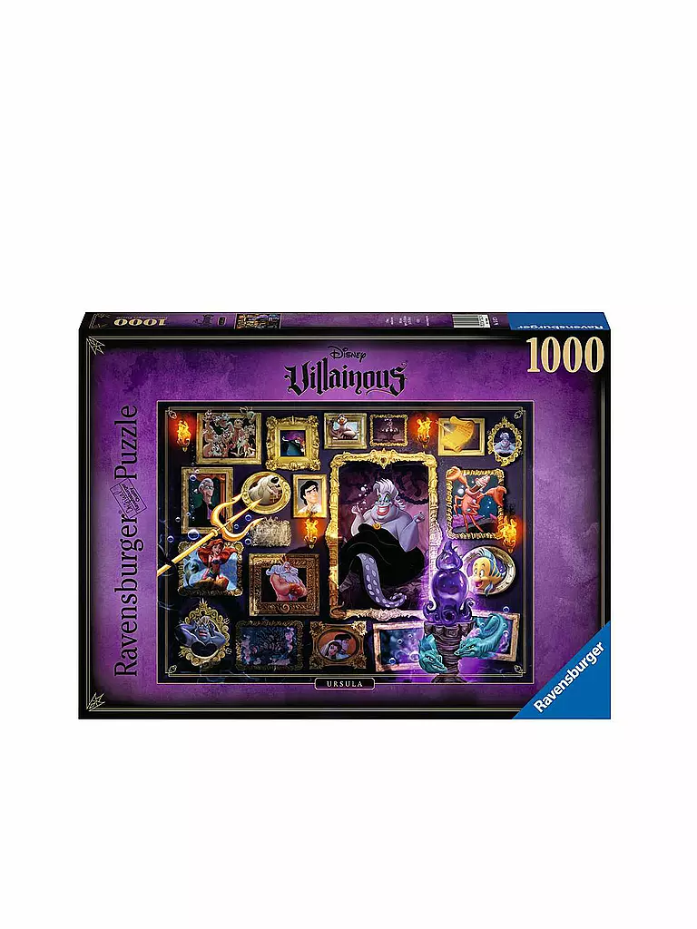 RAVENSBURGER | Puzzle - Villainous Ursula - 1000 Teile | keine Farbe