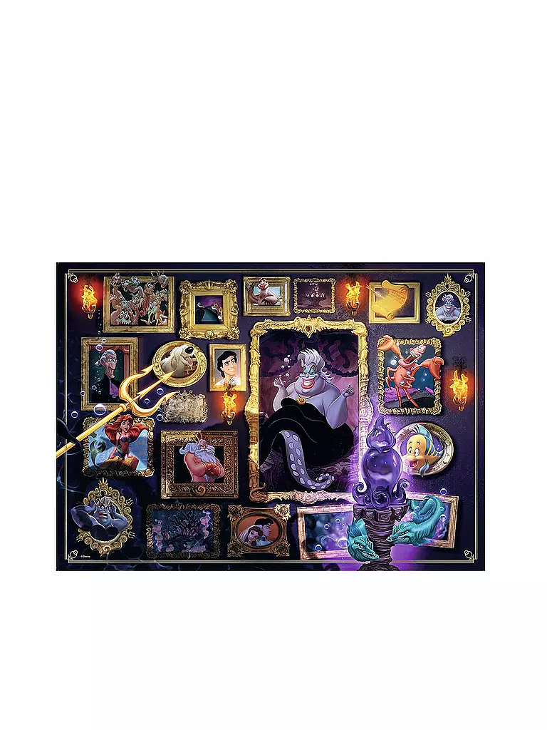 RAVENSBURGER | Puzzle - Villainous Ursula - 1000 Teile | keine Farbe
