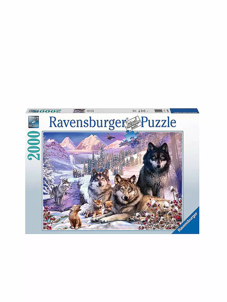 RAVENSBURGER | Puzzle - Wölfe im Schnee - 2000 Teile | keine Farbe