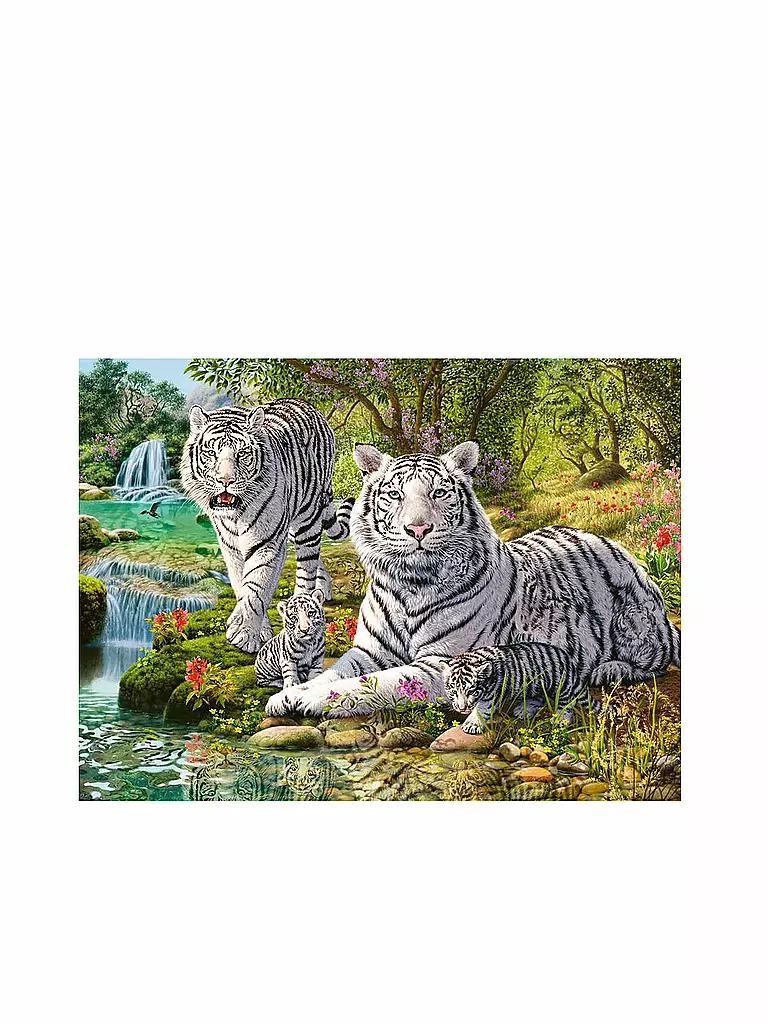 RAVENSBURGER | Puzzle - Weiße Raubkatze - 500 Teile | keine Farbe