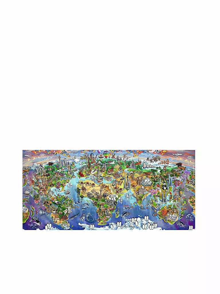 RAVENSBURGER | Puzzle - Wunder der Welt - 2000 Teile | transparent