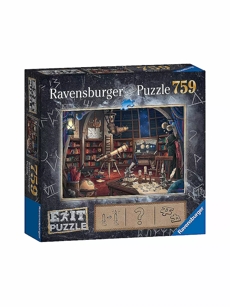 RAVENSBURGER | Puzzle -EXIT Sternwarte (759 Teile) | keine Farbe