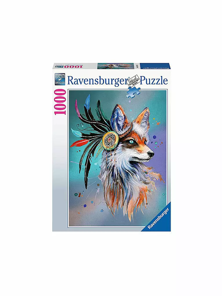 RAVENSBURGER | Puzzle 16725 - Boho Fuchs - 1000 Teile | keine Farbe