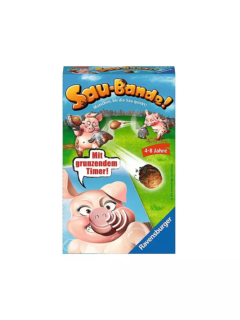 RAVENSBURGER | Sau Bande - Mitbringspiel  | transparent