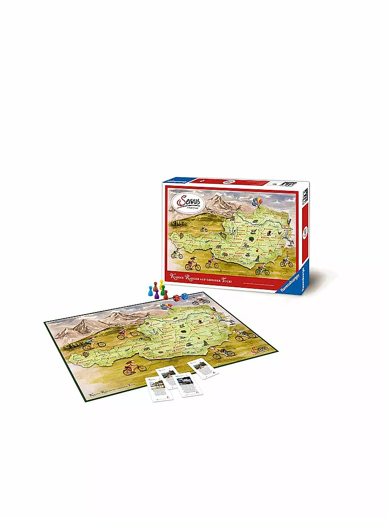 RAVENSBURGER | Servus - Quer durch Österreich | transparent