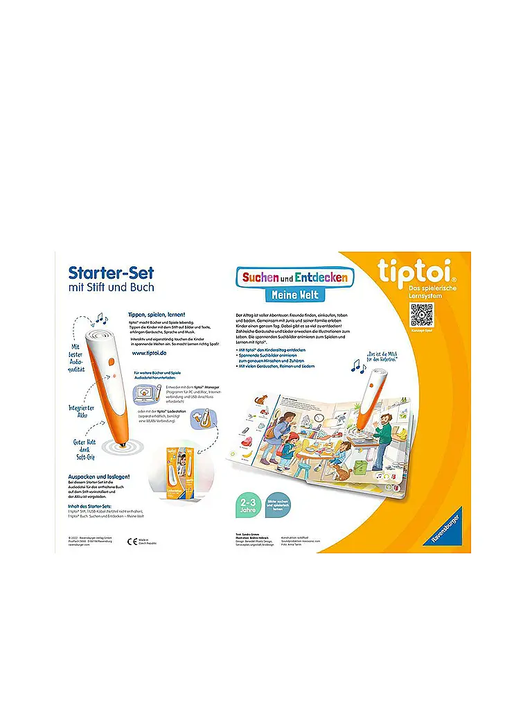RAVENSBURGER | Starter-Set Stift und Bauernhof-Buch | bunt