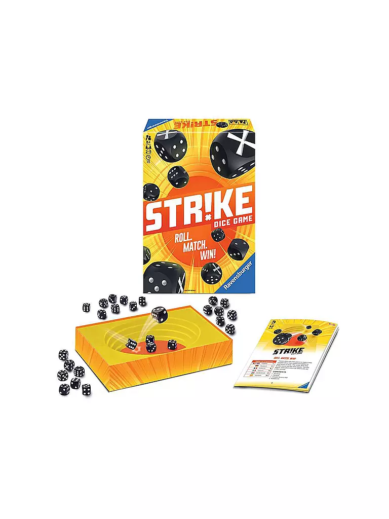 RAVENSBURGER | STRIKE - Der Würfelwettstreit | keine Farbe