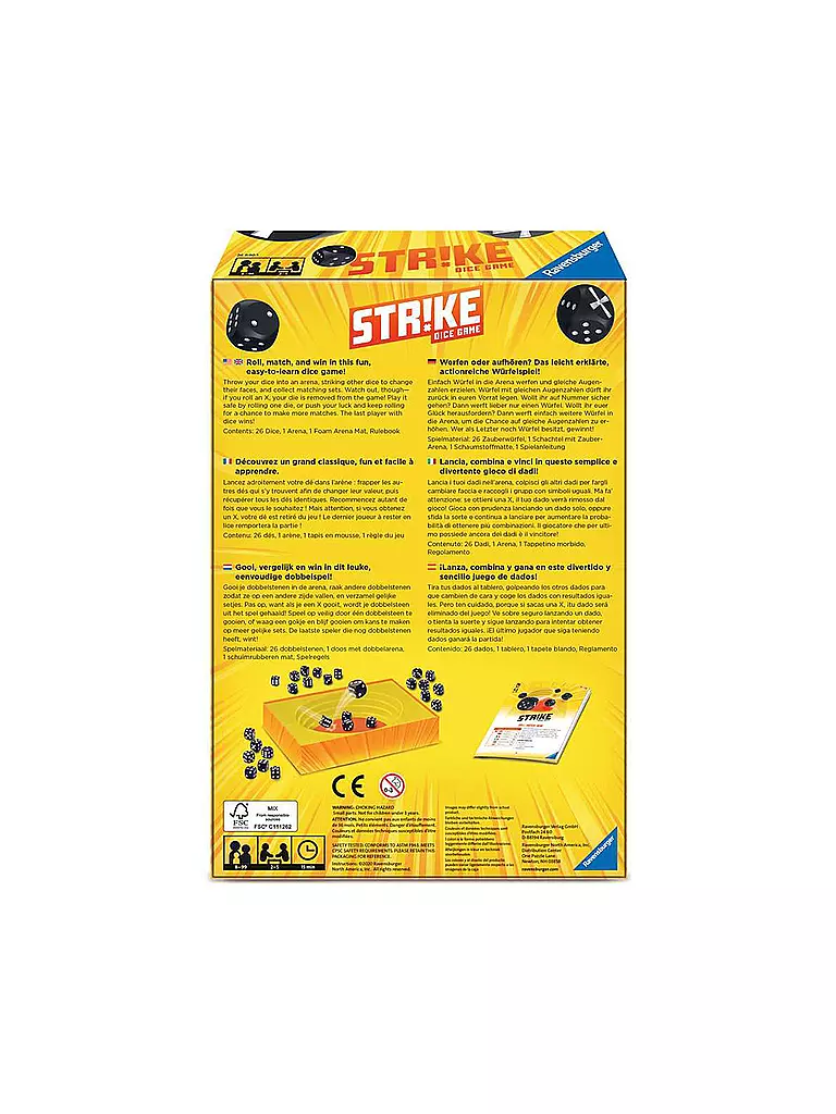 RAVENSBURGER | STRIKE - Der Würfelwettstreit | keine Farbe