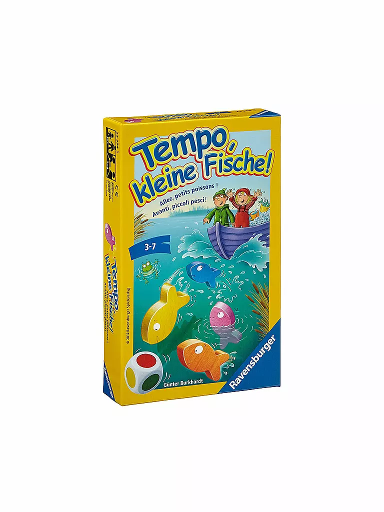 RAVENSBURGER | Tempo kleine Fische - Mitbringspiel  | keine Farbe