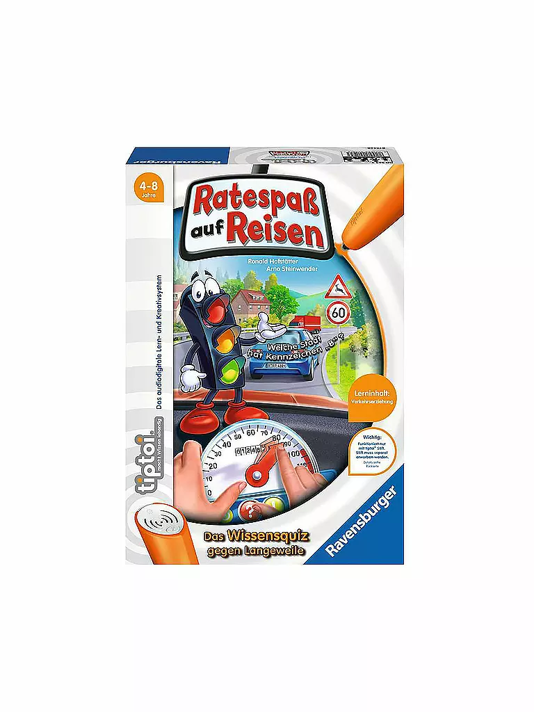 RAVENSBURGER | tiptoi® Ratespaß auf Reisen | keine Farbe