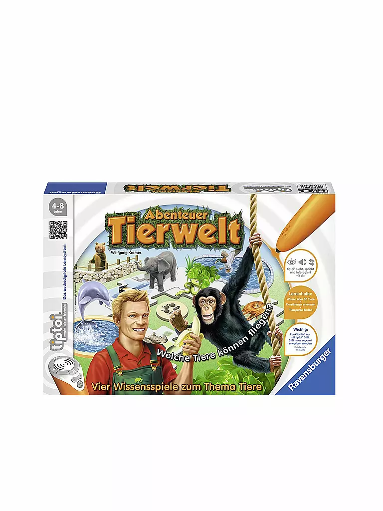 RAVENSBURGER | Tiptoi - Abenteuer Tierwelt | keine Farbe