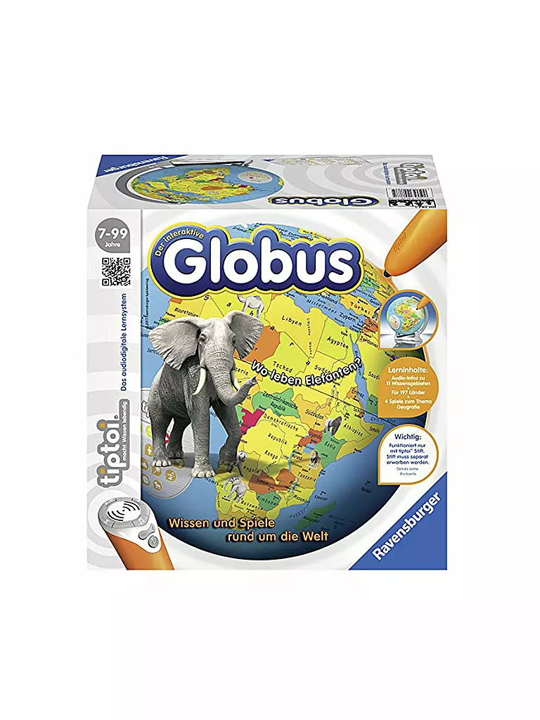 RAVENSBURGER | Tiptoi - Der interaktive Globus | keine Farbe