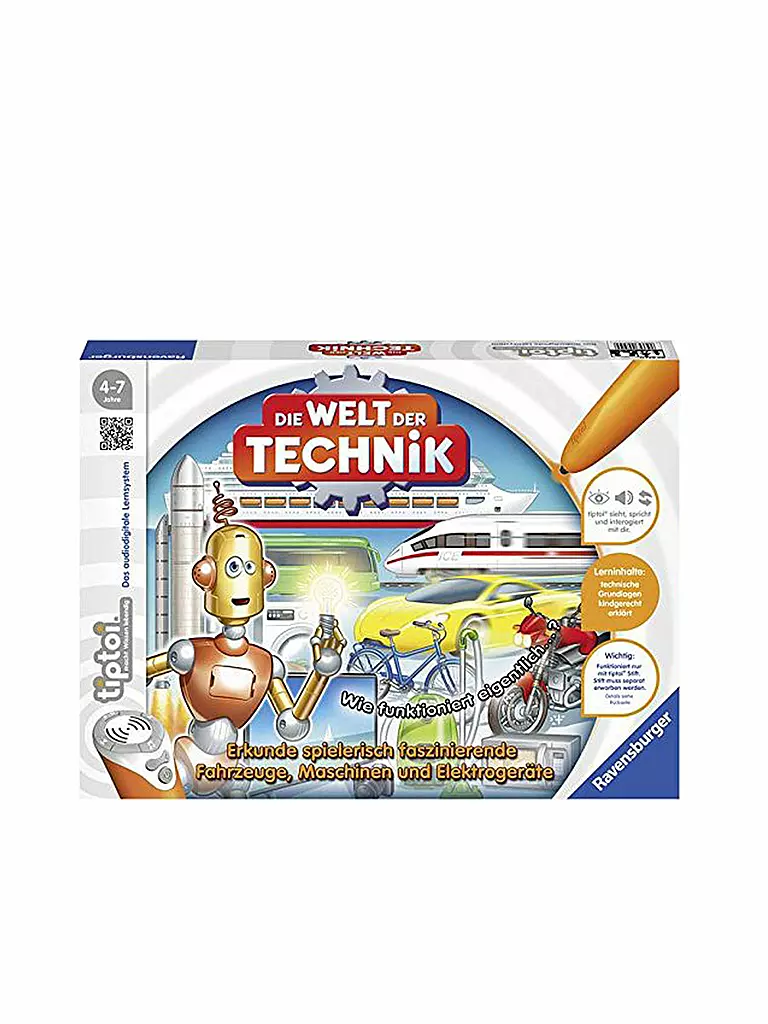 RAVENSBURGER | Tiptoi - Die Welt Der Technik  | keine Farbe