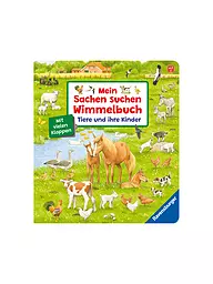 RAVENSBURGER | Wimmelbuch - Tiere und ihre Kinder  | Keine Farbe