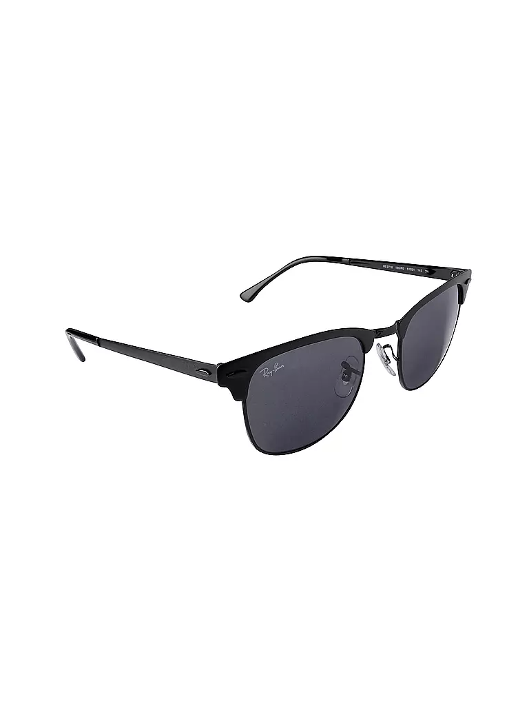 RAY BAN | Sonnenbrille "Clubmaster Metal" RB3716/51 | schwarz