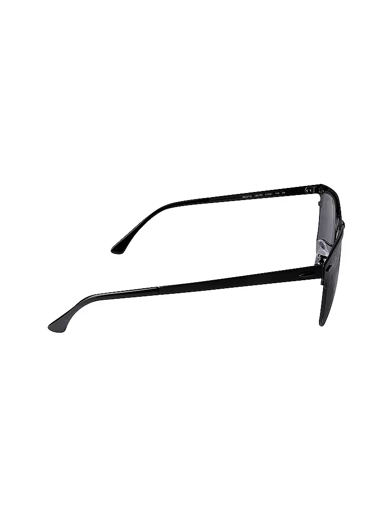 RAY BAN | Sonnenbrille "Clubmaster Metal" RB3716/51 | schwarz