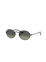 RAY BAN | Sonnenbrille "Oval Flat Lenses" 3547N/51 (001) | schwarz