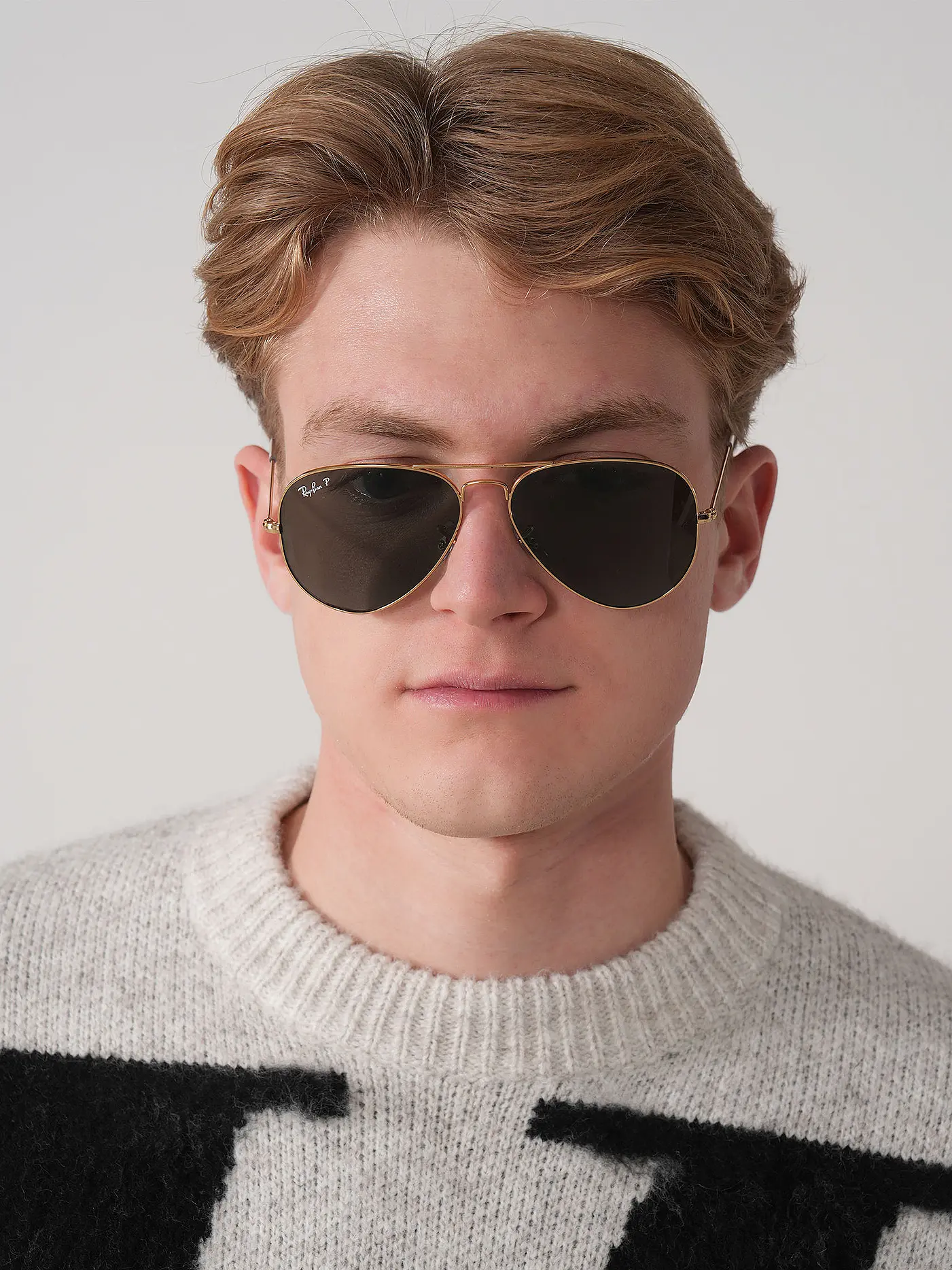 RAY BAN | Sonnenbrille AVIATOR | gold