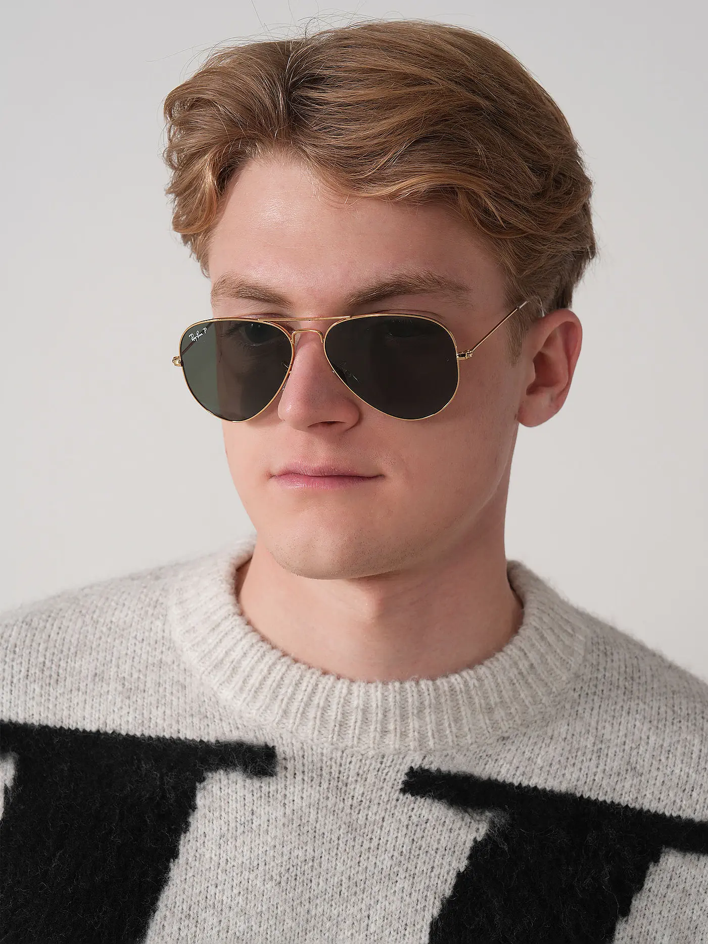 RAY BAN | Sonnenbrille AVIATOR | gold