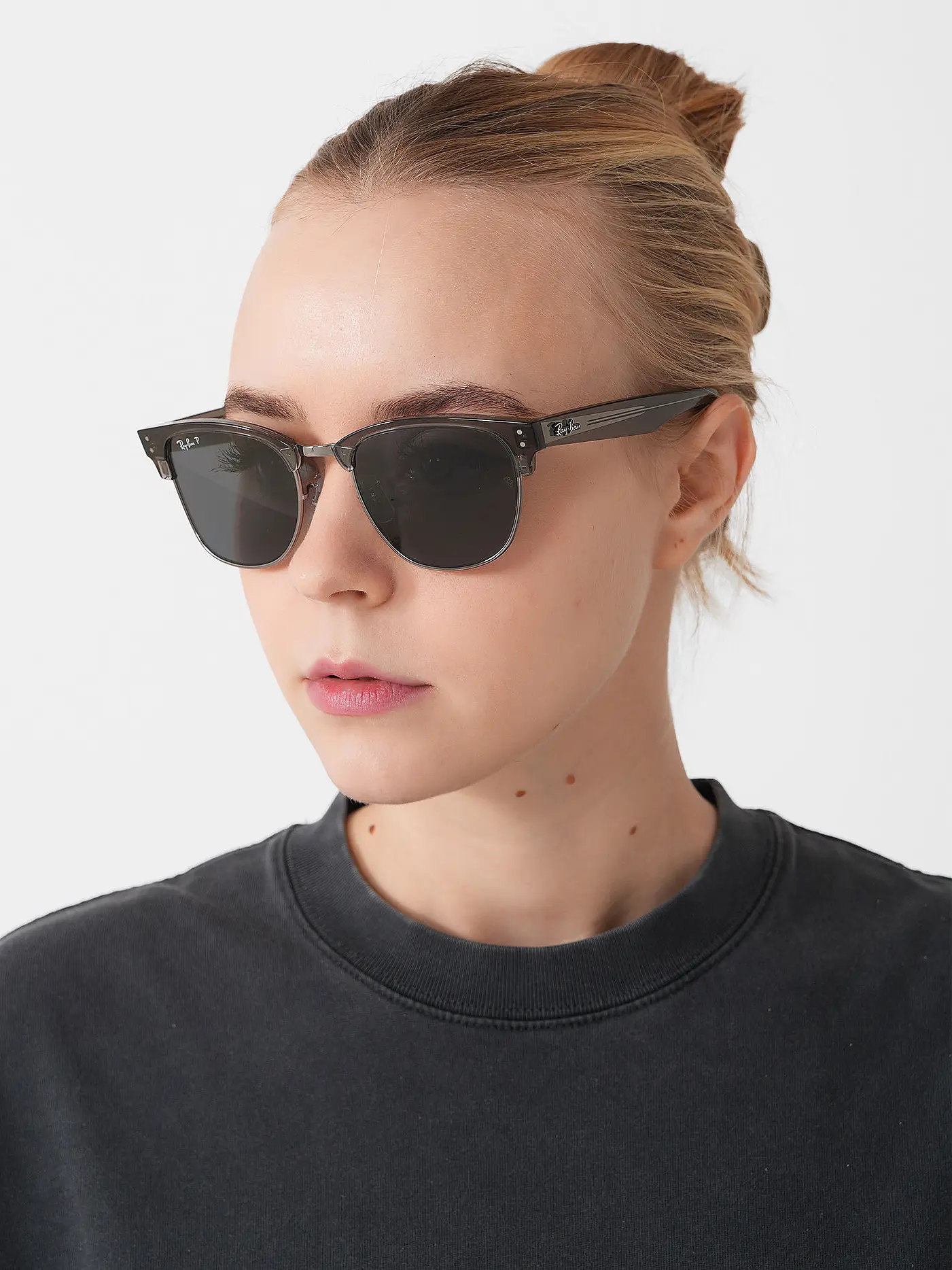 RAY BAN | Sonnenbrille CLUBMASTER REVERSE 0RBR0504S/54 | braun