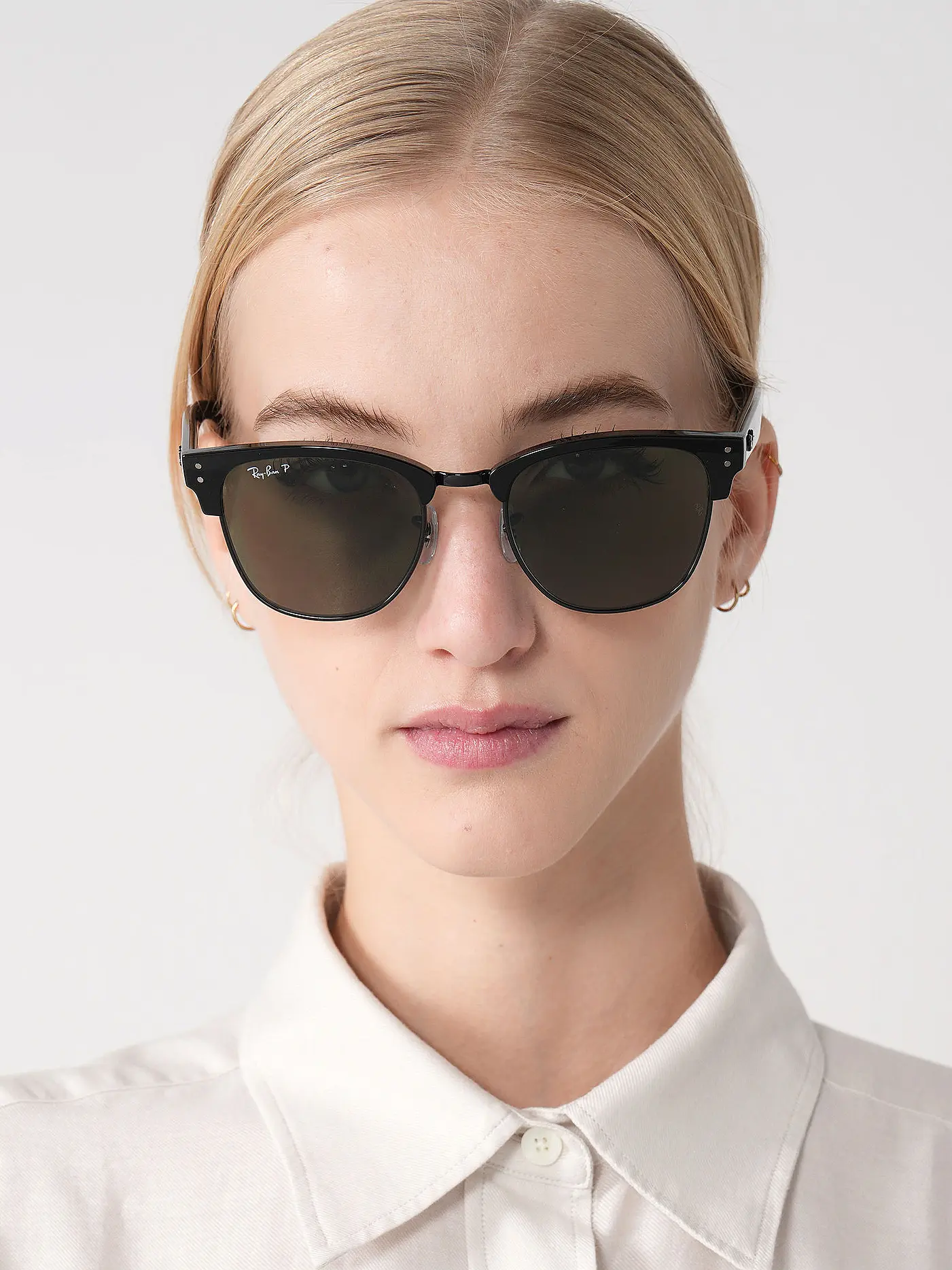RAY BAN | Sonnenbrille CLUBMASTER REVERSE 0RBR0504S/54 | schwarz
