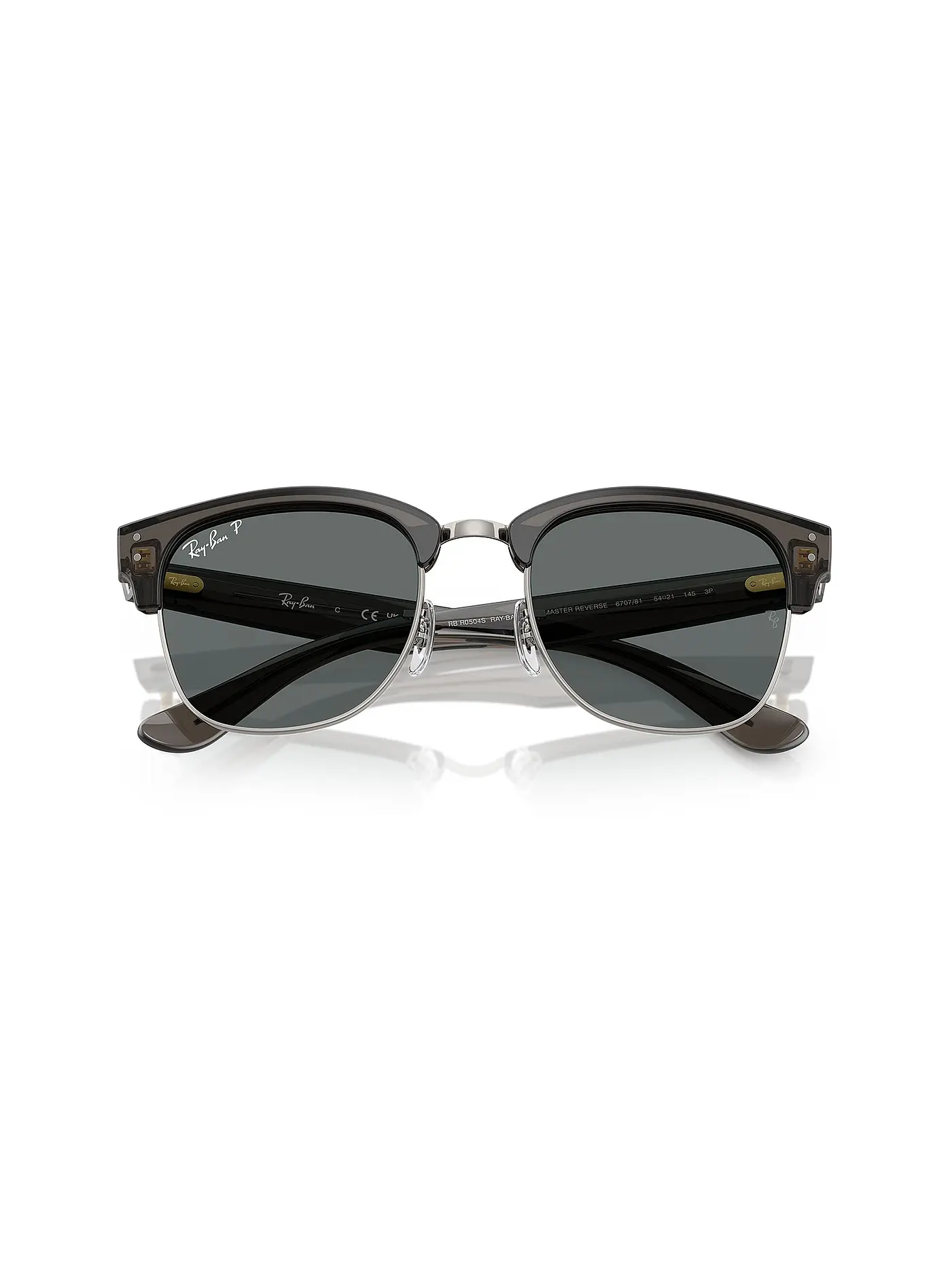 RAY BAN | Sonnenbrille CLUBMASTER REVERSE 0RBR0504S/54 | braun