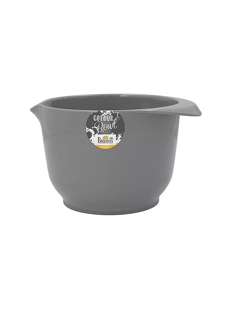 RBV BIRKMANN | Rühr- & Servierschüssel 1,5L Colour Bowl Grau | grau