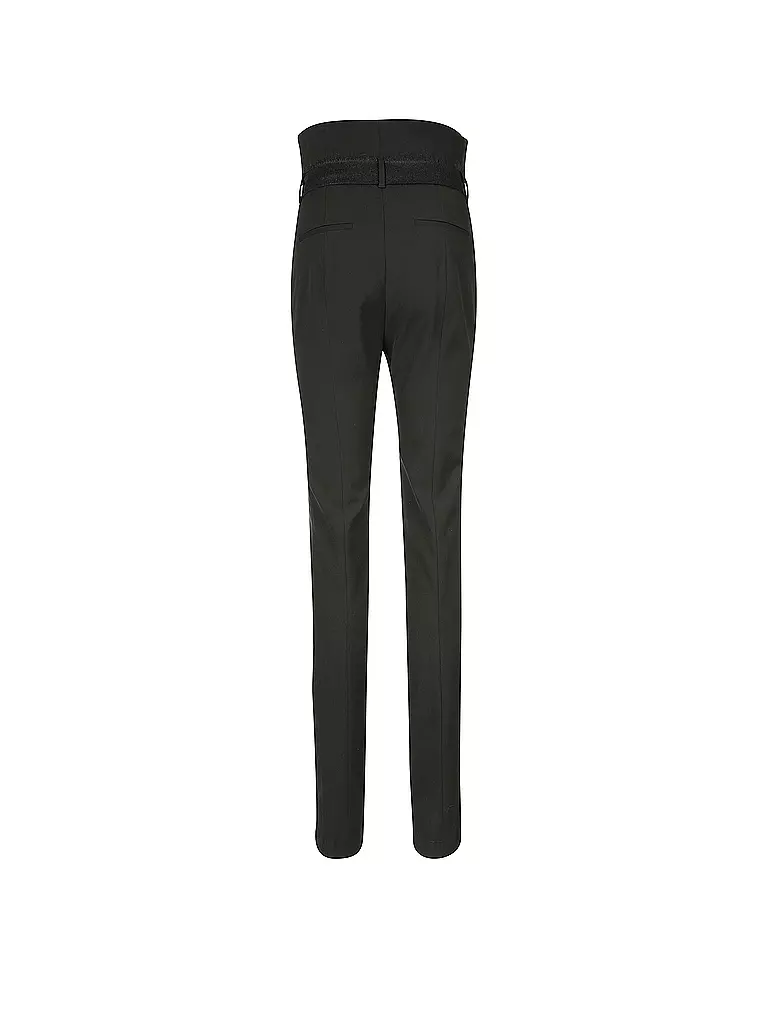 RED VALENTINO | Hose Highwaist  | schwarz