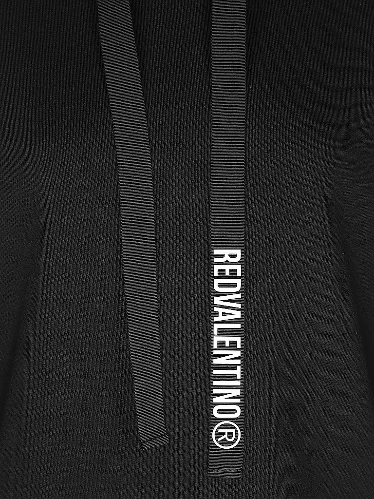 RED Valentino | Kapuzensweater - Hoodie  | schwarz
