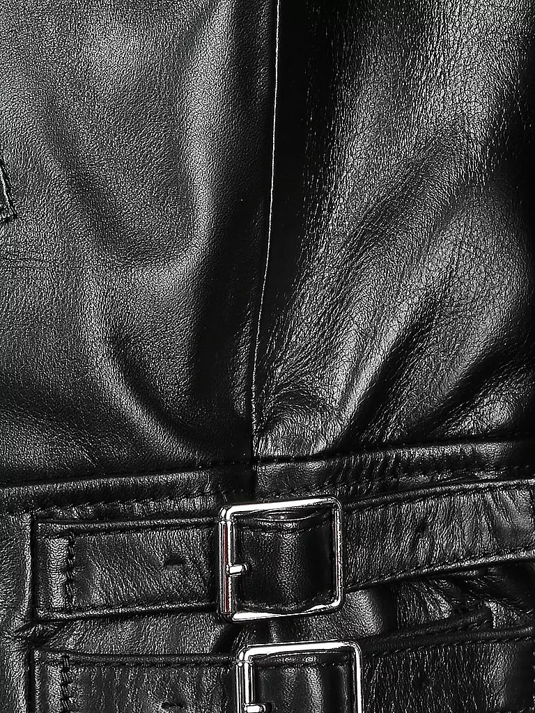 RED VALENTINO | Lederjacke  | 