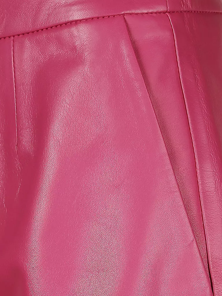 RED Valentino | Ledershorts | pink