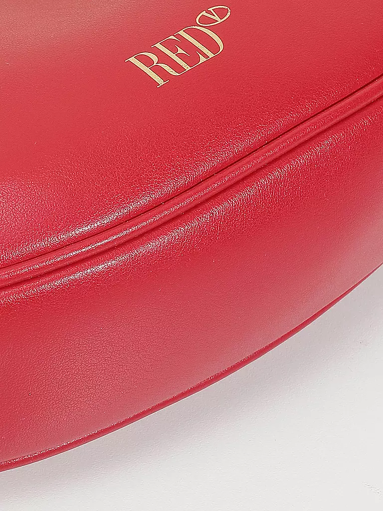 RED Valentino | Ledertasche - Hobo Bag | rot