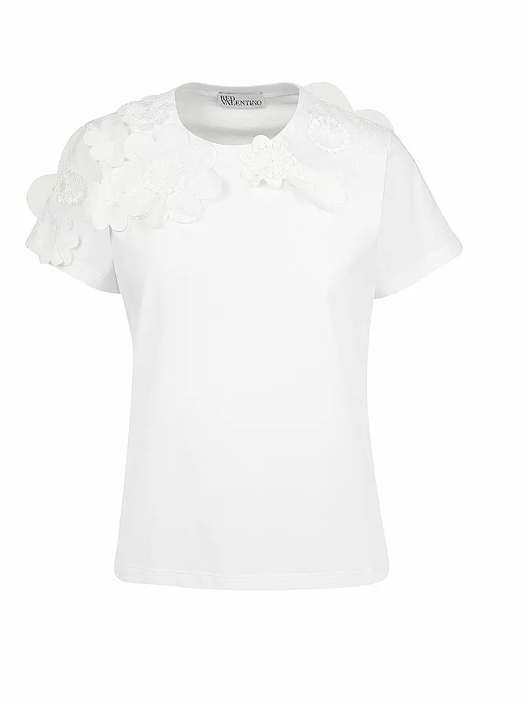 RED VALENTINO | T Shirt | weiß