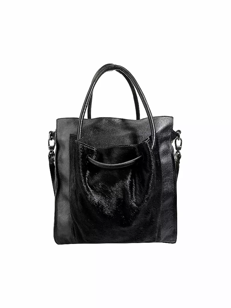 REHARD | Ledertasche - Shopper | schwarz