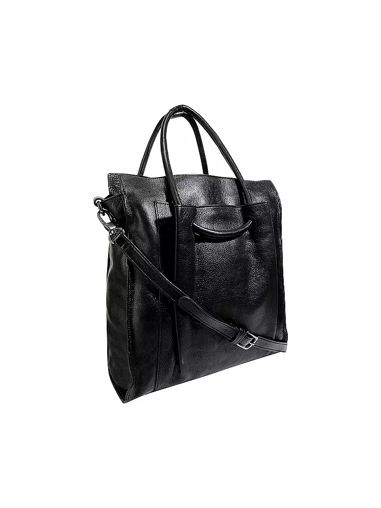 REHARD | Ledertasche - Shopper | schwarz