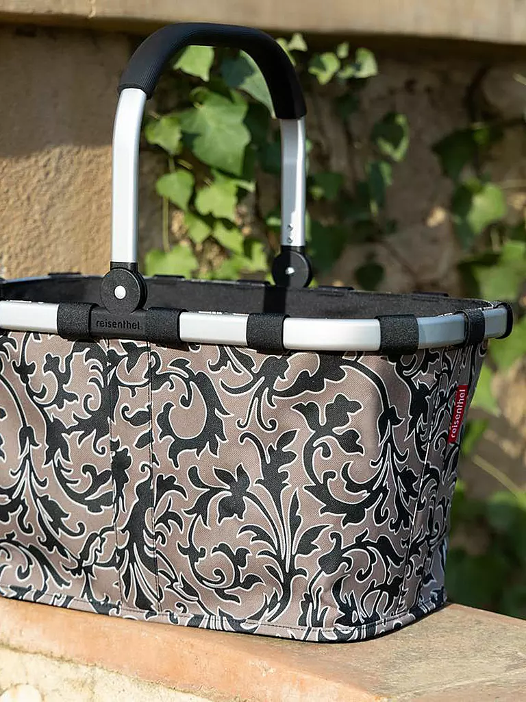 REISENTHEL | Carrybag BAROQUE MARBLE Braun/Schwarz | schwarz
