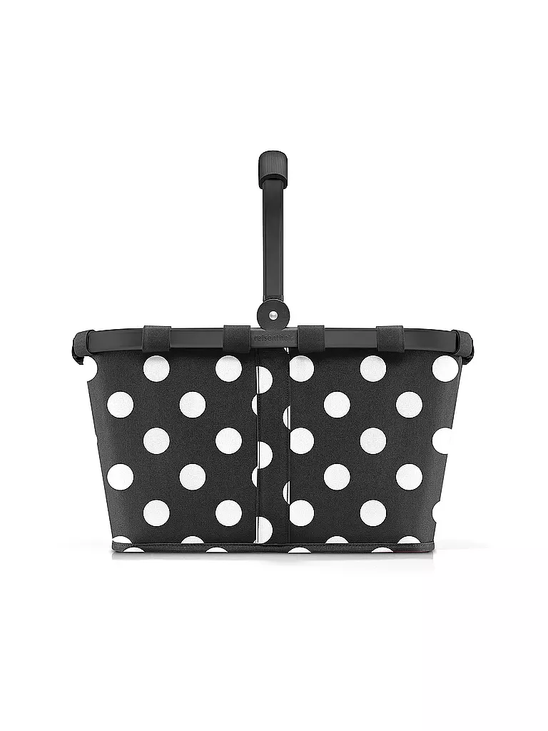 REISENTHEL | Carrybag Dots White | schwarz