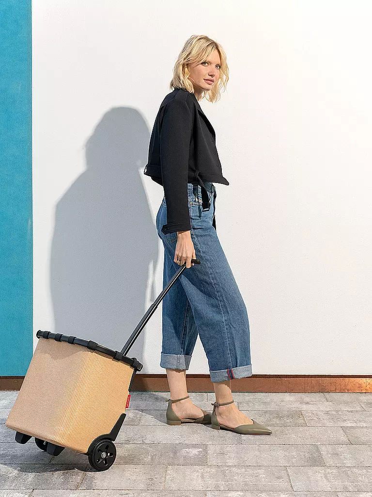 REISENTHEL | Carrycruiser Raffia Black  | schwarz
