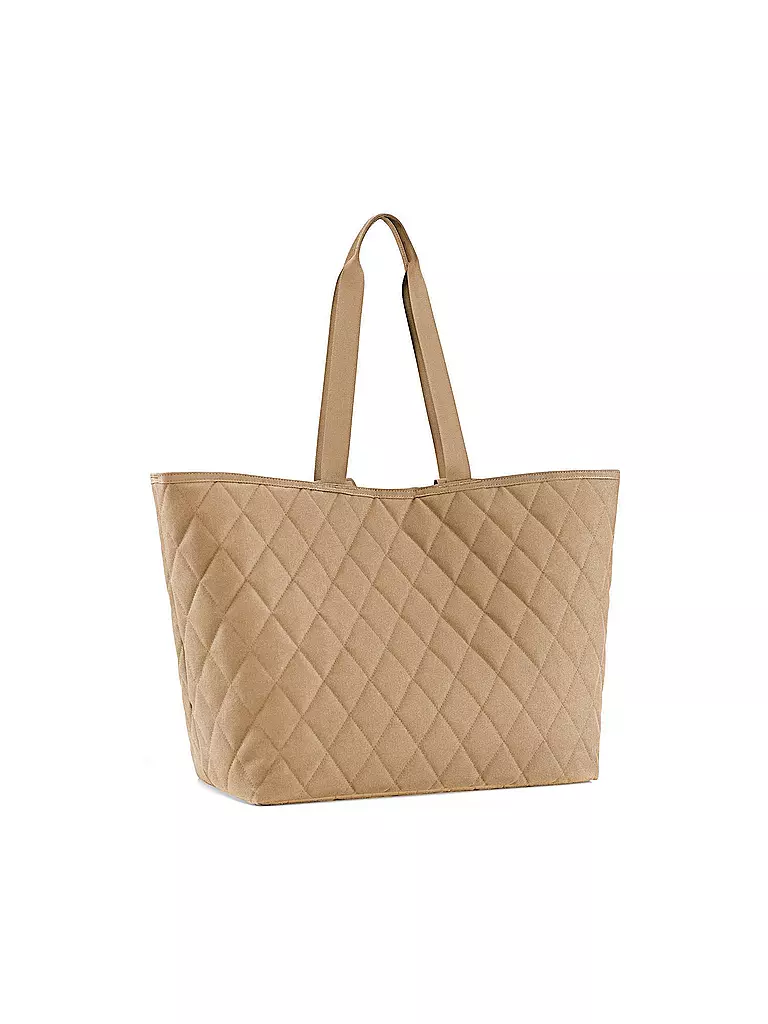 REISENTHEL | Classic Shopper XL RHOMBUS Ginger | camel