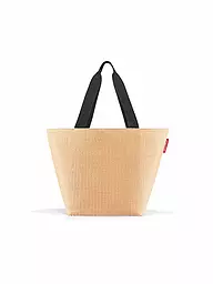 REISENTHEL | Tasche - Shopper Medium Raffia Black  | schwarz