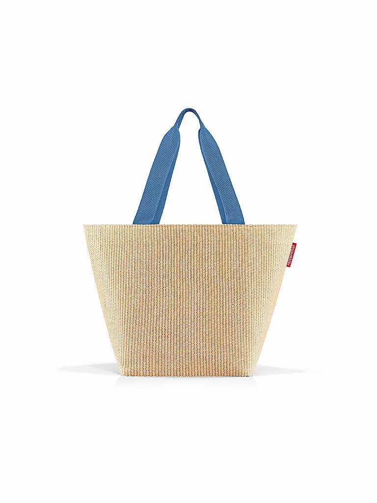 REISENTHEL | Tasche - Shopper Medium Raffia Blue | blau