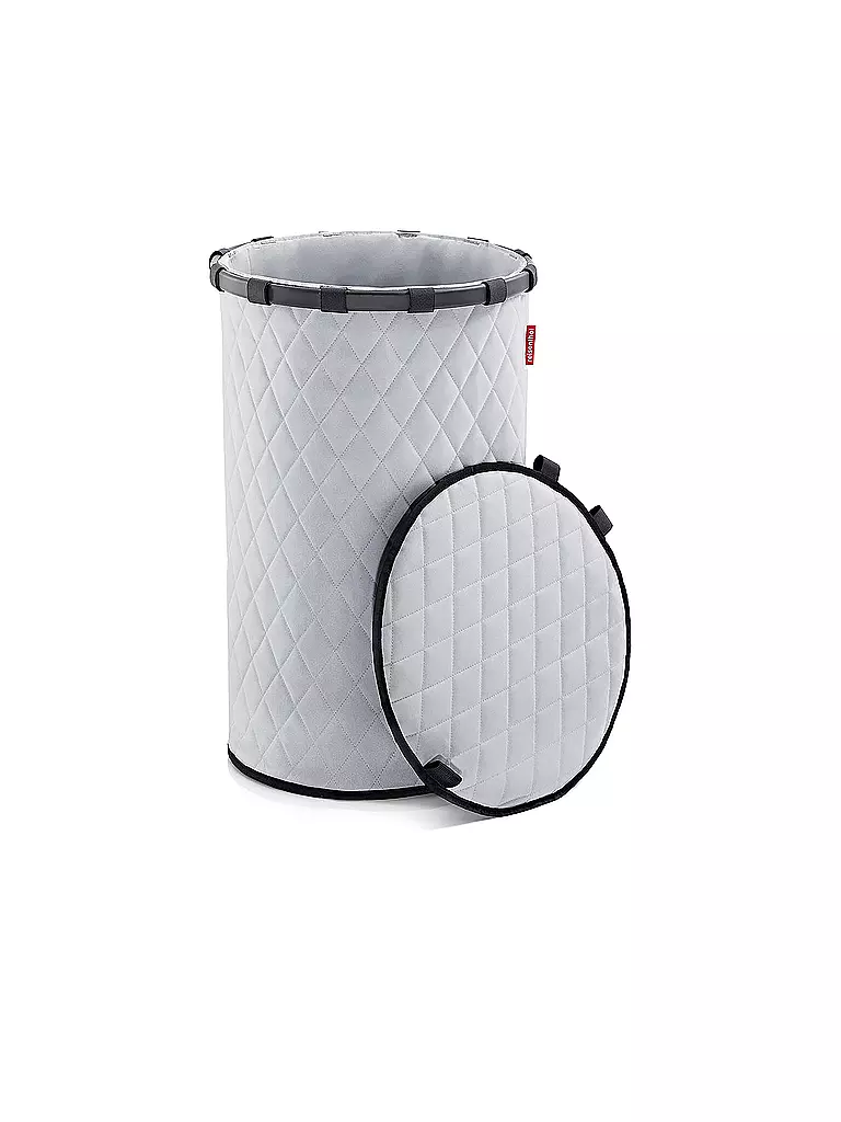 REISENTHEL | Wäschekorb - Homebasket Deckel  Light Grey | schwarz