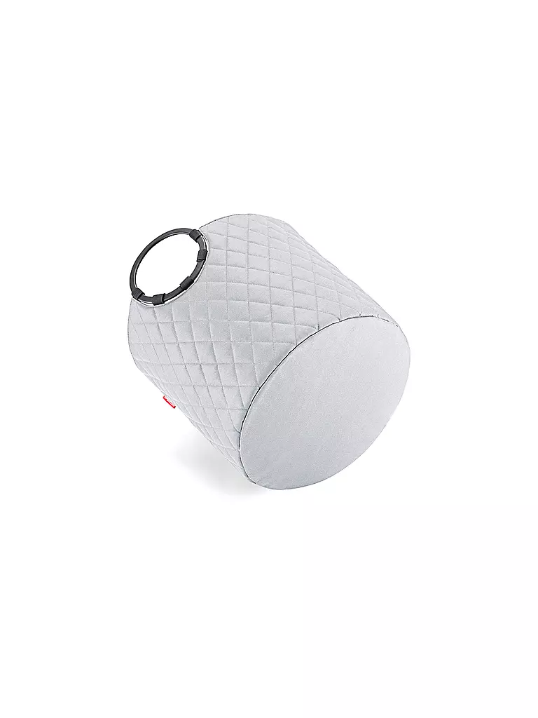 REISENTHEL | Wäschekorb - Loophome Rhombus S Light Grey | camel