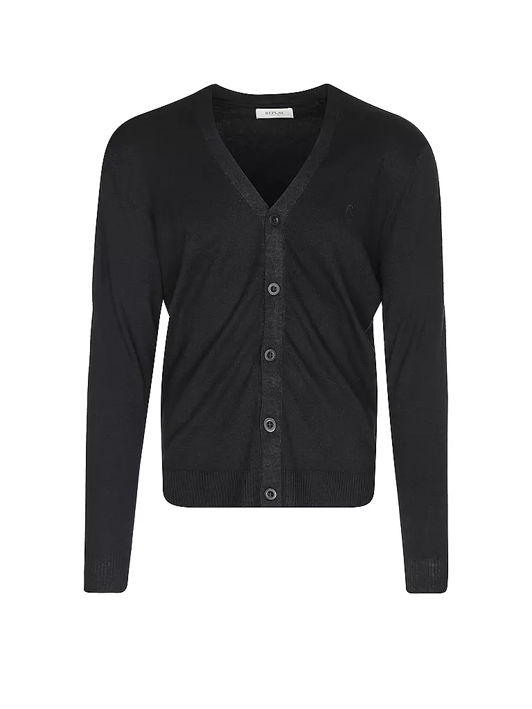 REPLAY | Cardigan | schwarz